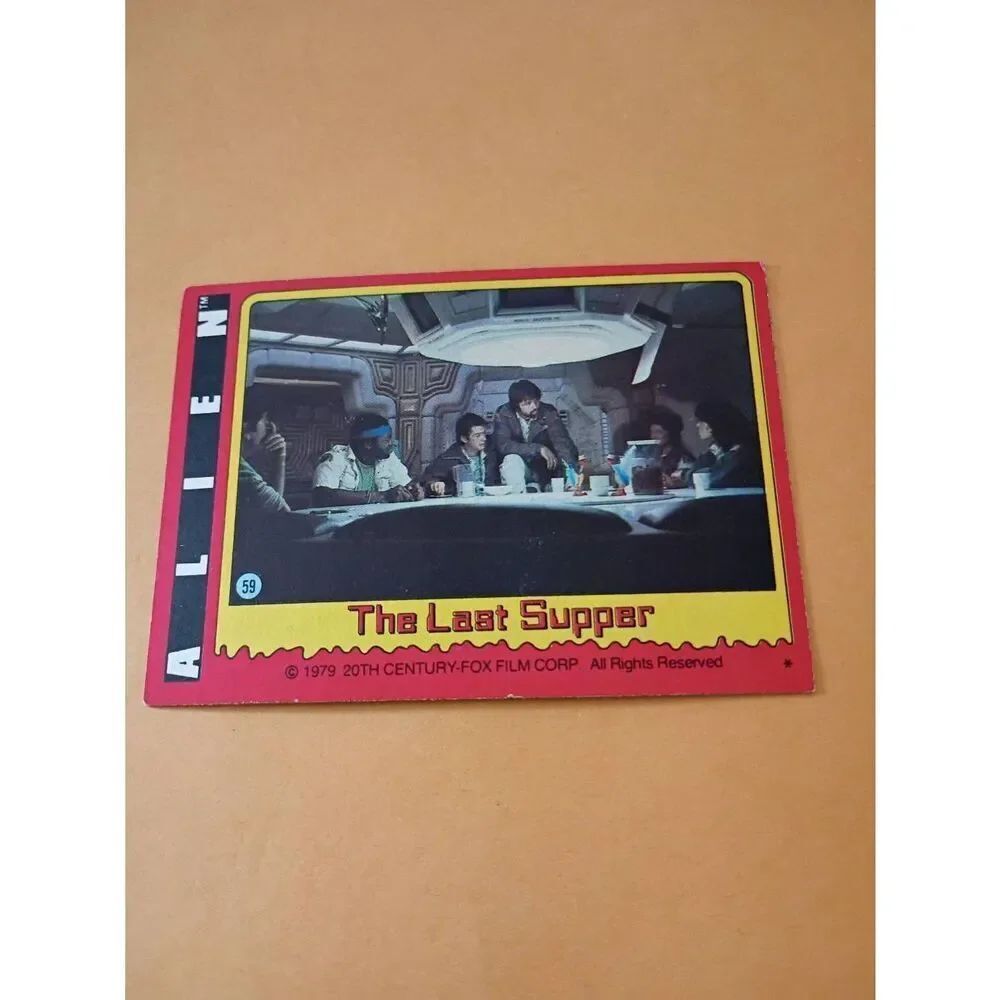 Vintage Collectible 1979 Alien Trading Card #59 20th Century Fox Raw Ungraded
